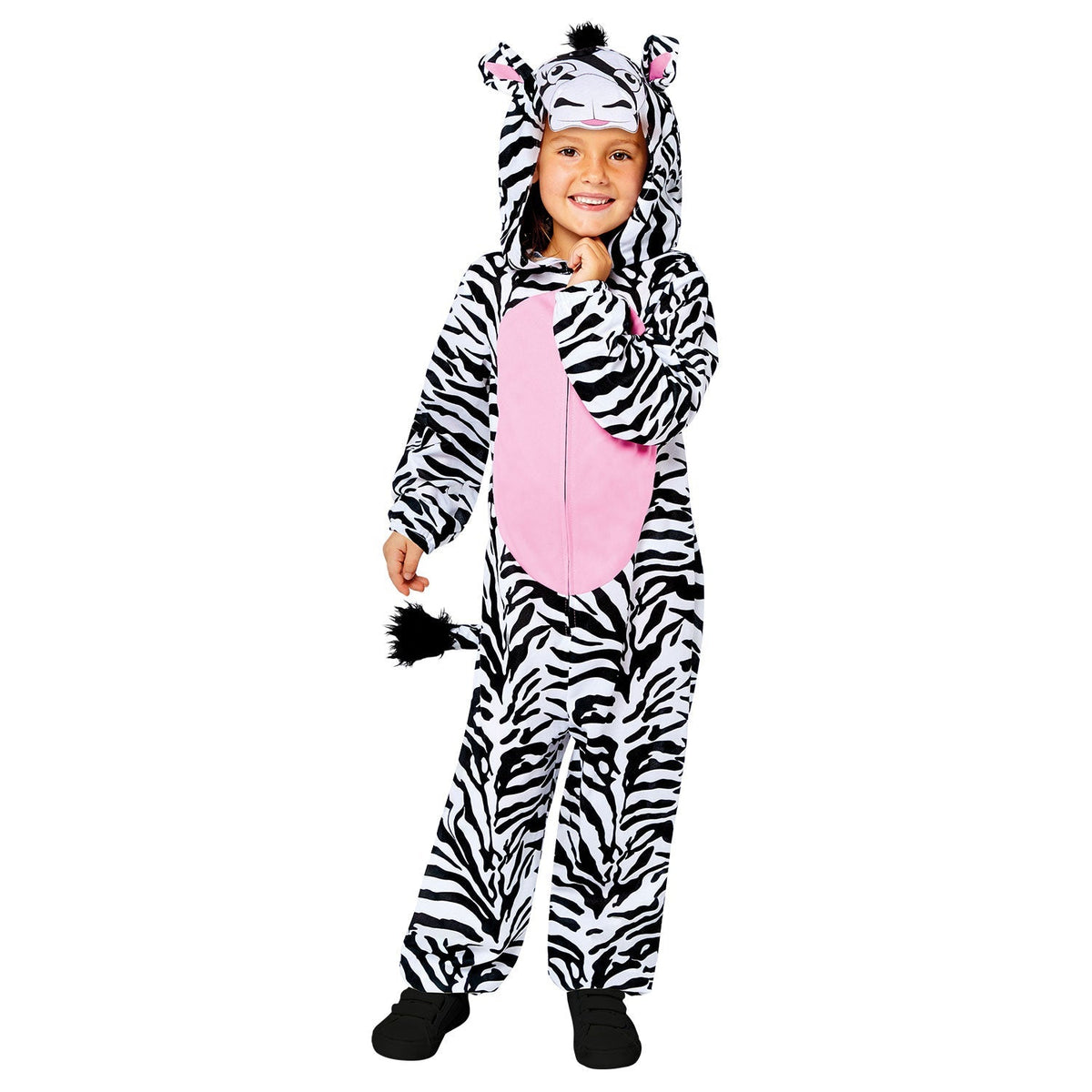 Zebra Onesie - Child Costume