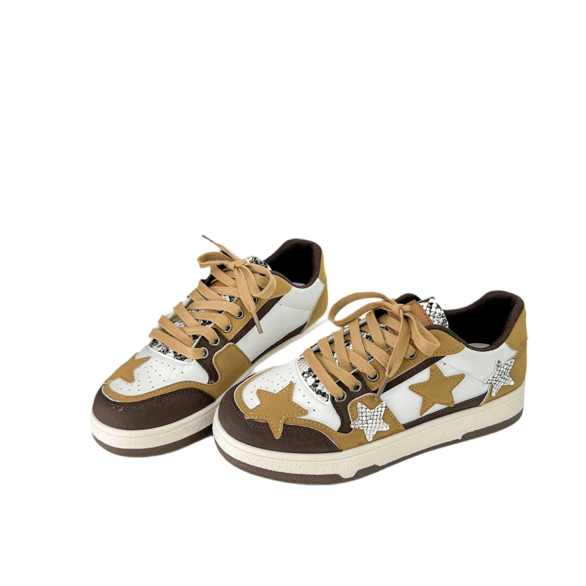 Artistic Style Casual Star Pattern Sneakers Spring And Autumn Series