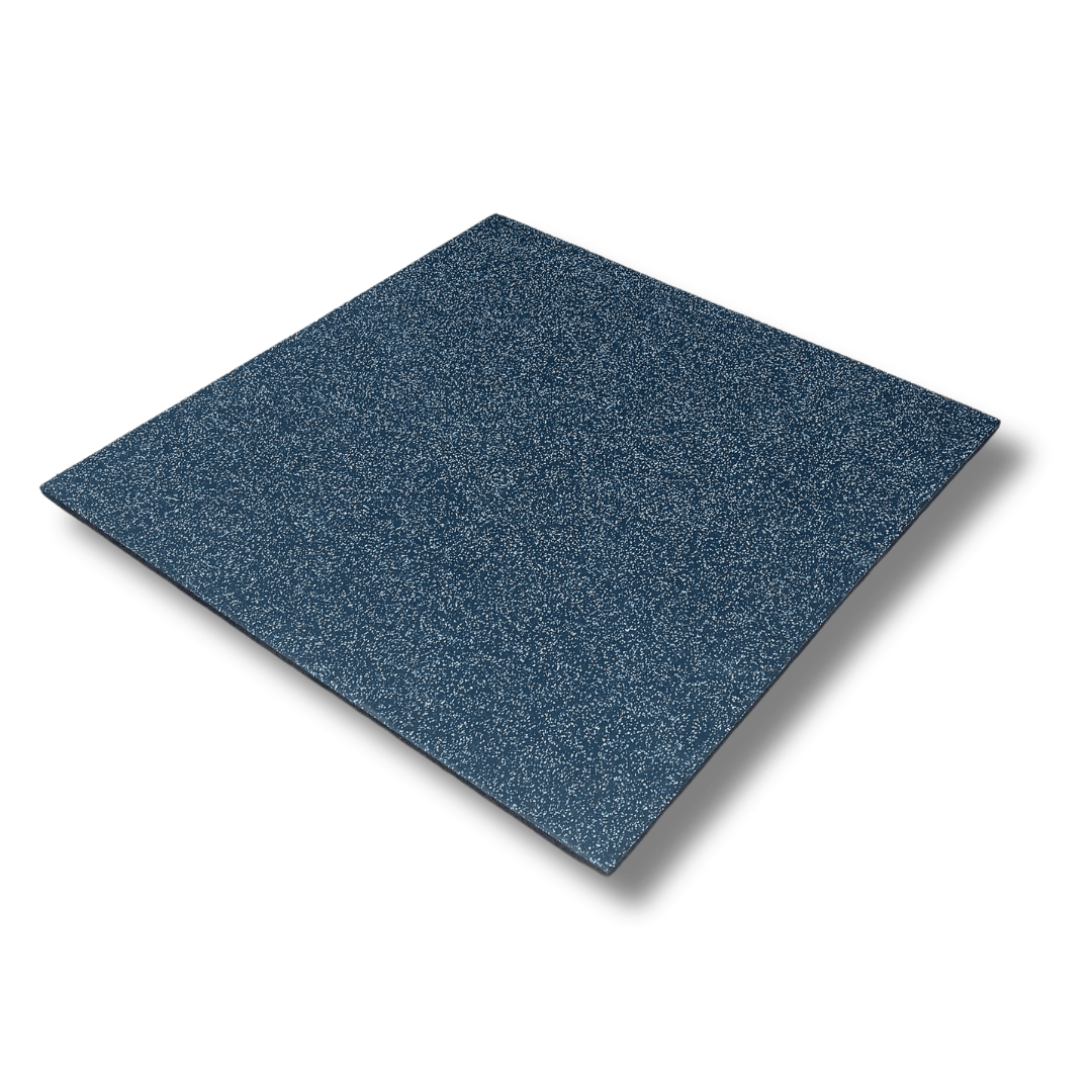 20mm Rubber Gym Flooring Tiles – Seahawk Fleck Home & Garage Gym Floor Tiles – Sprung