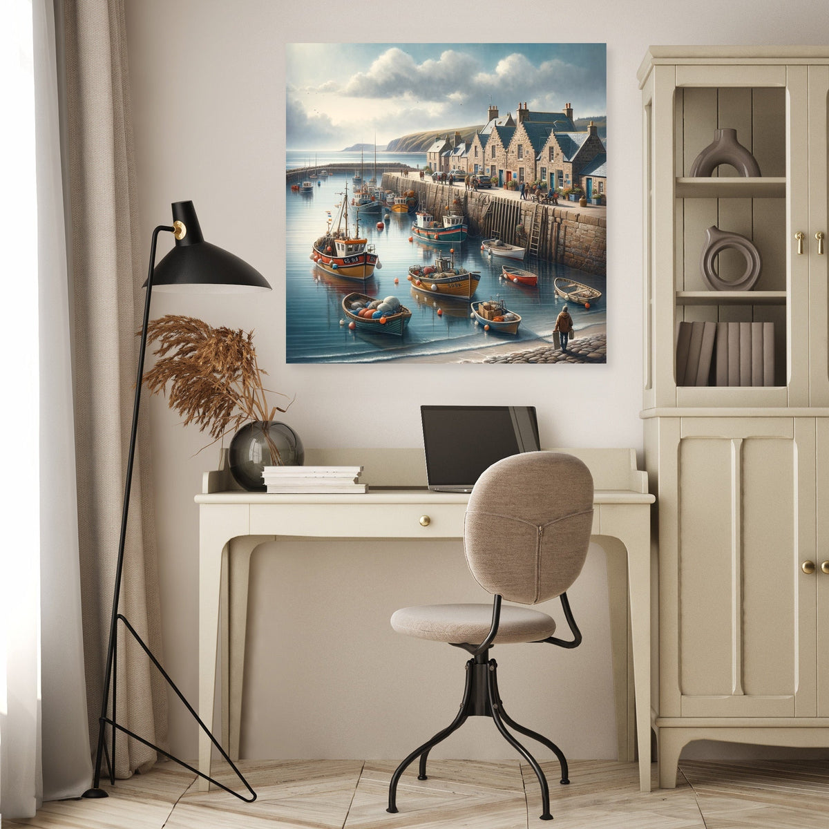 Stonehaven Old Pier Canvas