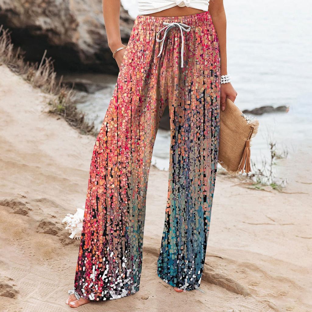 Versatile Ethnic Botanical Women's Pants