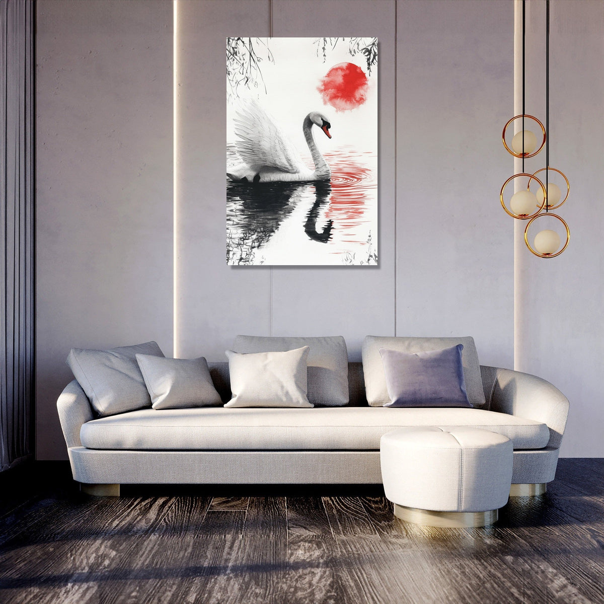 Elegance Reflected Canvas
