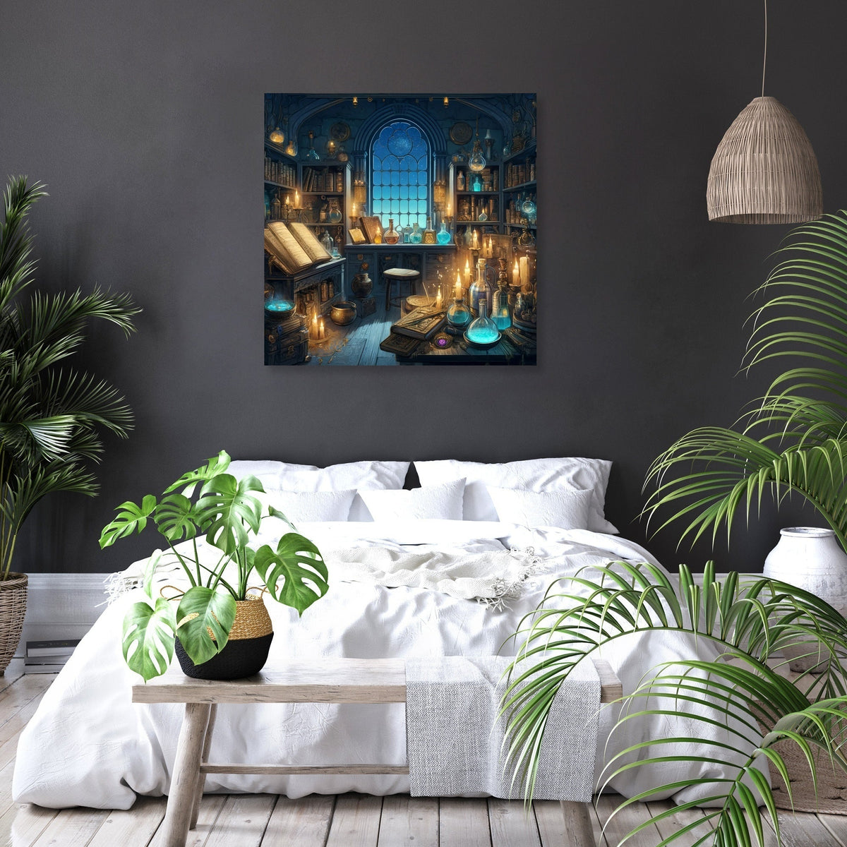 Sorcerer's Study Canvas