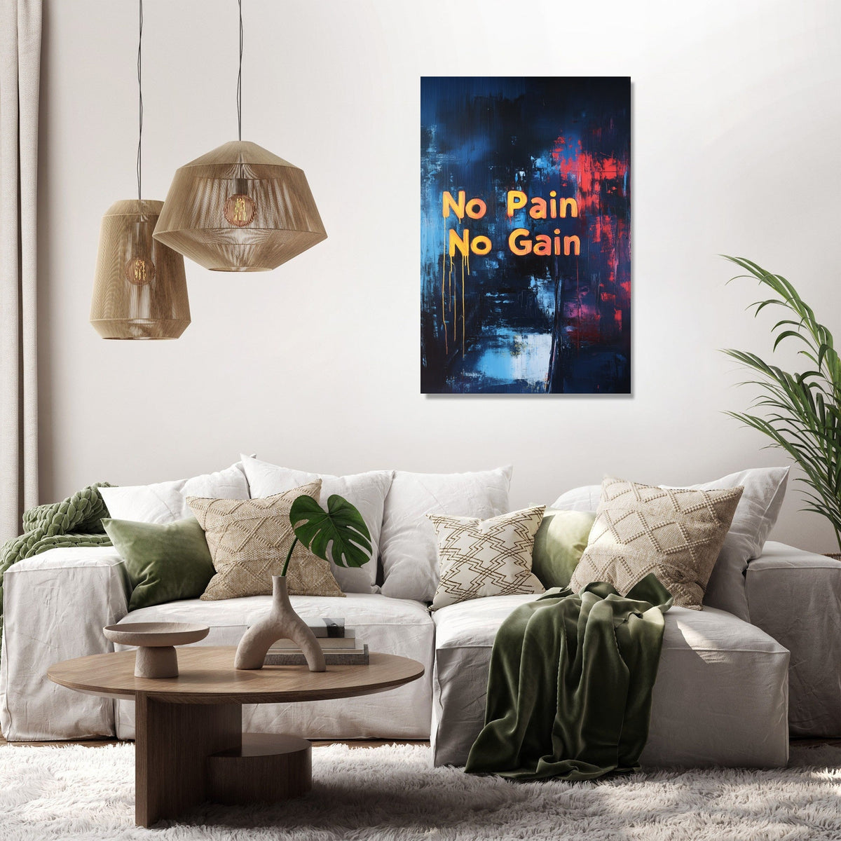 No Pain No Gain Canvas