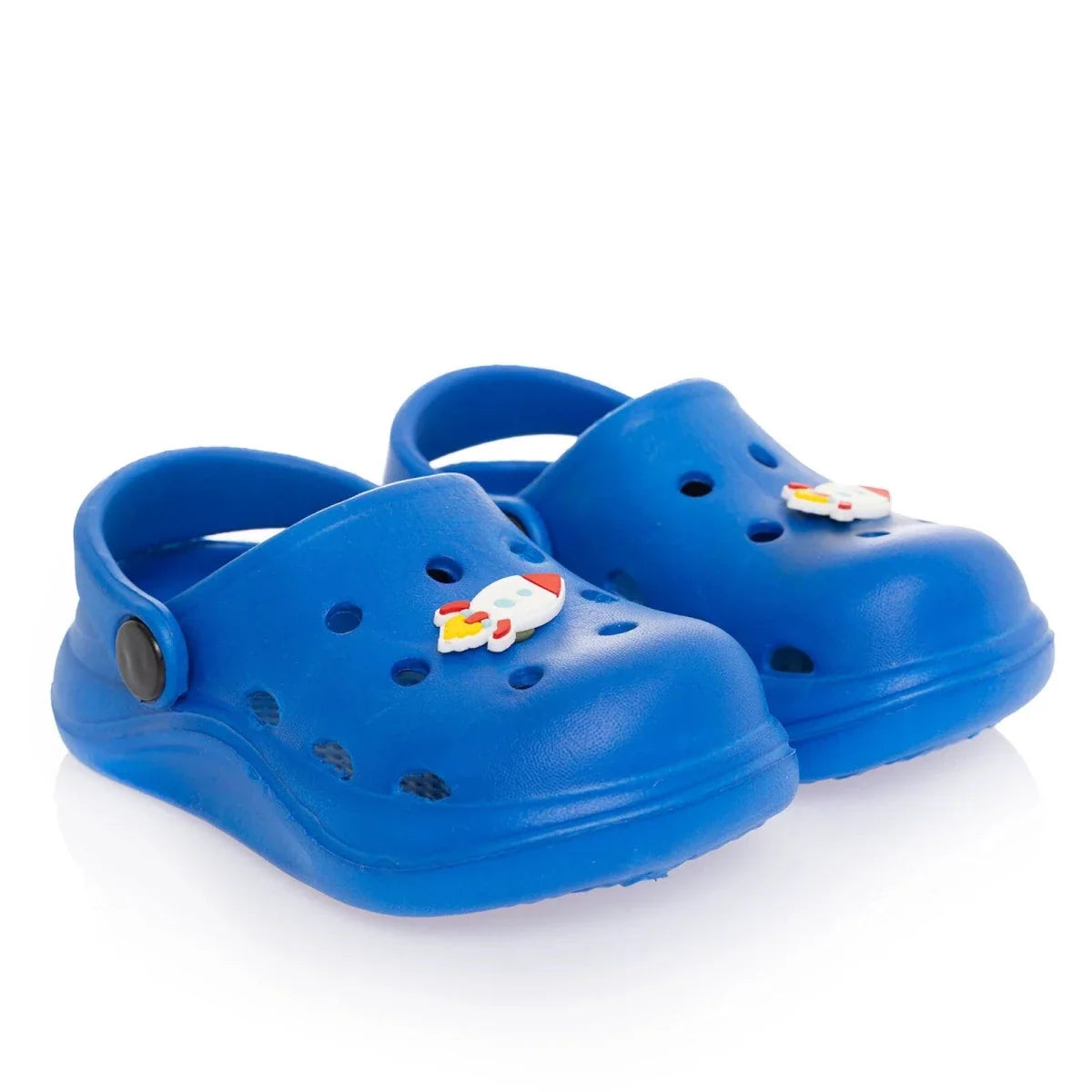HelloBaby Rocket Detail Baby Pool Slides - Blue