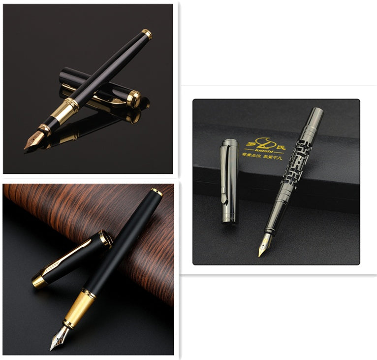 Writing Ink Pen - Smooth Business Office and Student Practice Pen