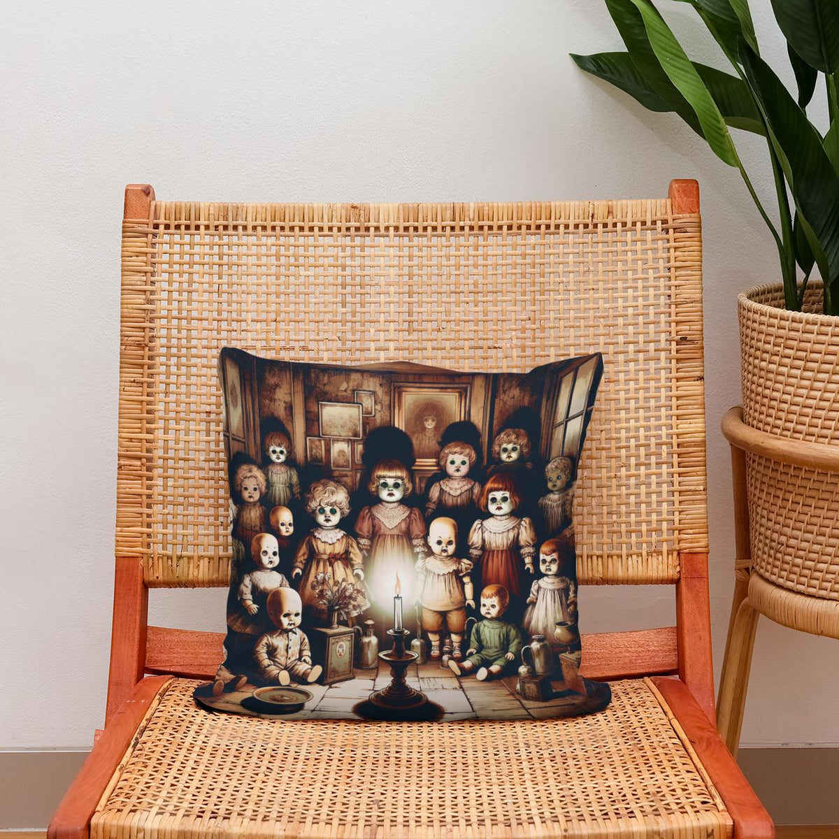 Requiem of the Doll Cotton Cushion