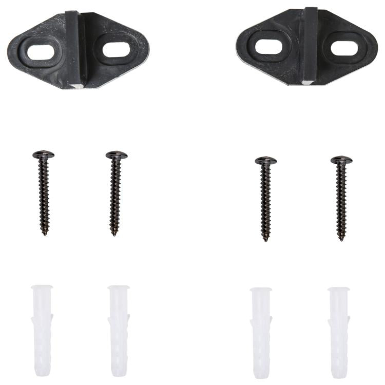 6.6FT/200cm Sliding Barn Door Hardware Track Kit, 90kg Heavy Duty Carbon Steel Sliding Door Rail for 2 Doors, Black