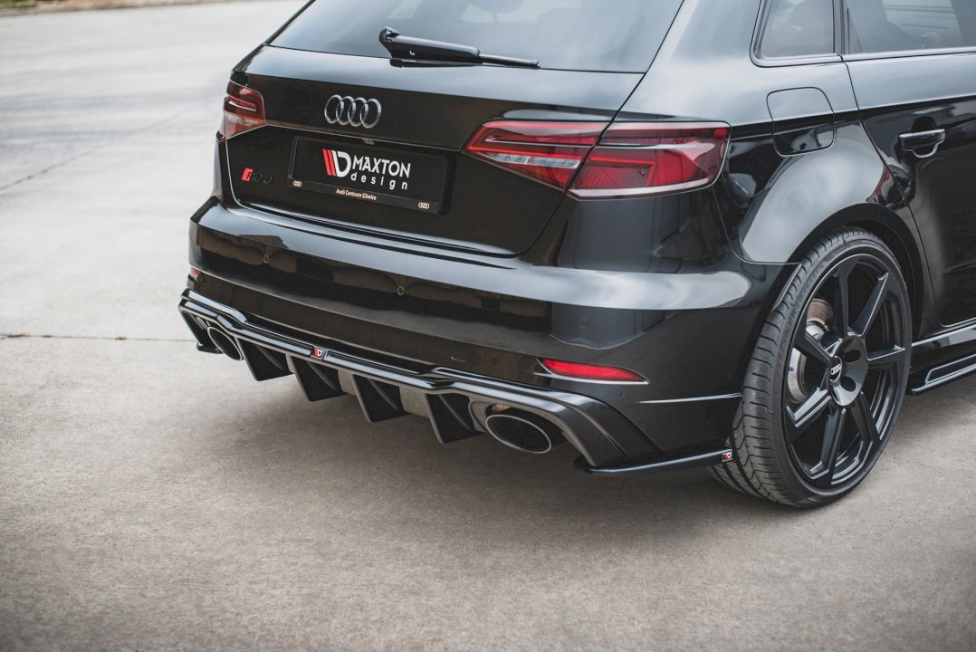 Maxton Design - Aftermarket  REAR VALANCE V.2 AUDI RS3 8V SPORTBACK FACELIFT (2017-UP)