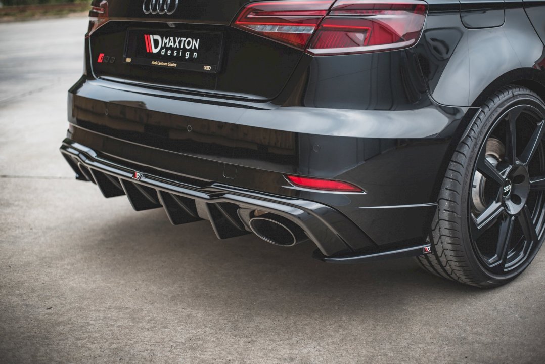 Maxton Design - Aftermarket  REAR VALANCE V.2 AUDI RS3 8V SPORTBACK FACELIFT (2017-UP)
