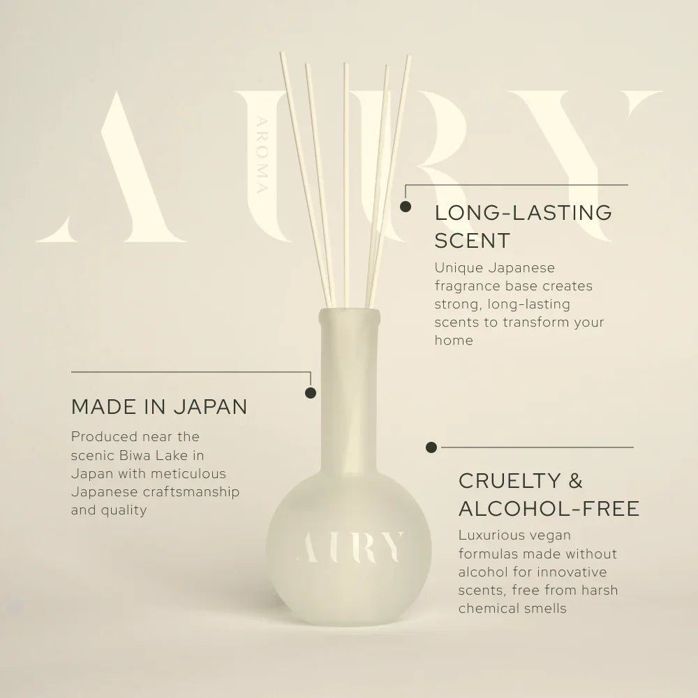 Serene Solstice'ネイ '  (Nei) | Home Reed Diffuser | 250ml  Olibanum | Rose