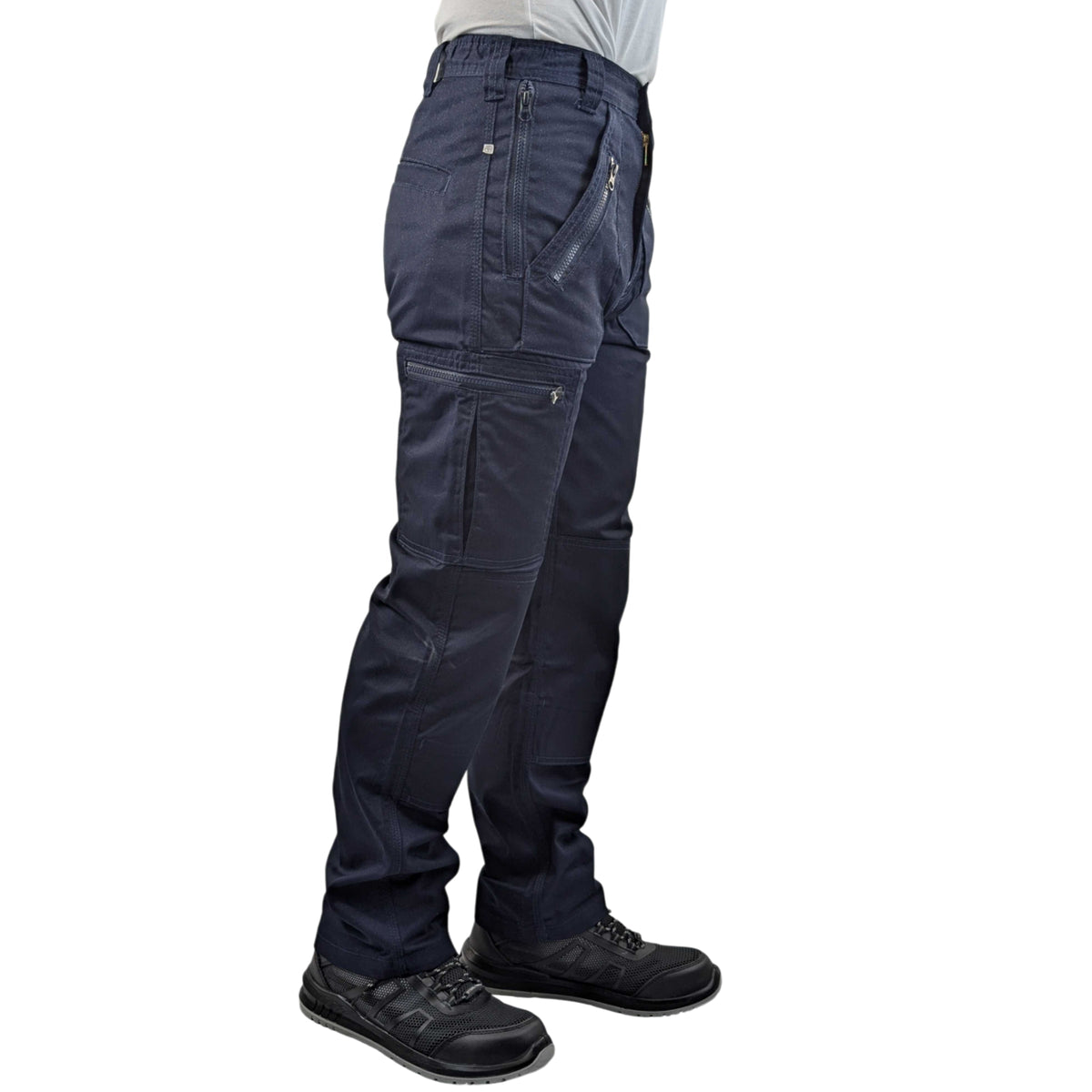 Mens Durable Cargo Action Work Trousers