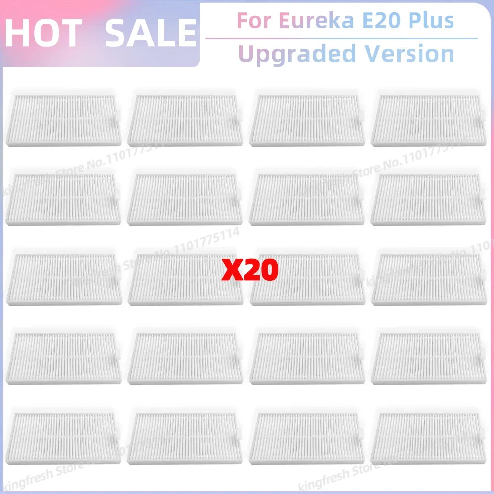 Fit For Eureka E20 Plus Vacuum Replacement Parts Side Brush Hepa Filter Mop Cloth Accessories