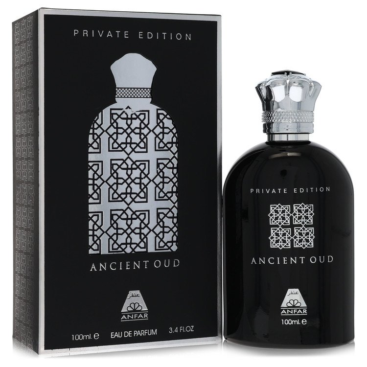 Anfar Ancient Oud Eau de Parfum Spray for Men, 3.4 oz / 100 ml