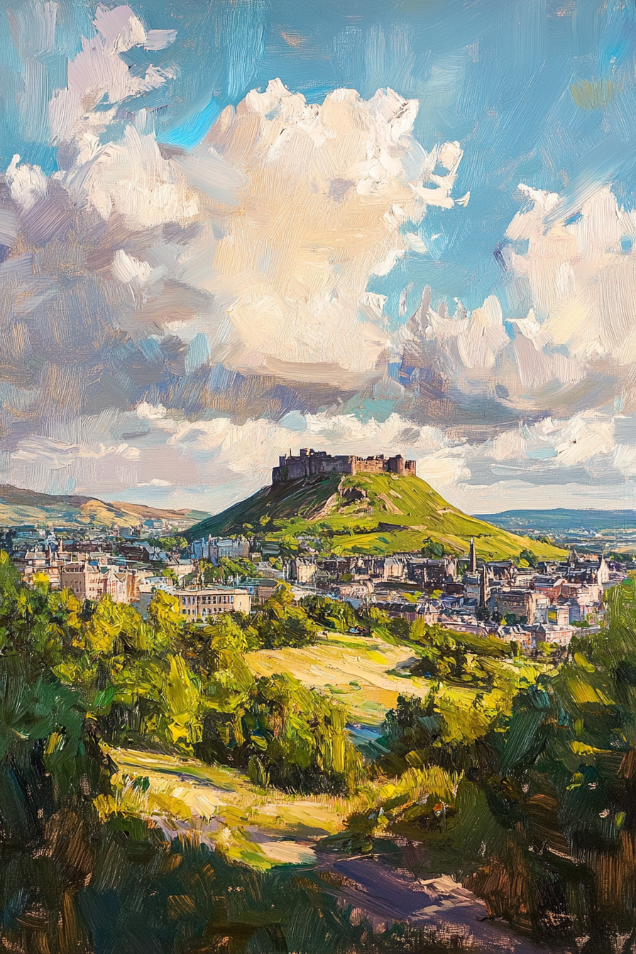 Arthur's Seat Light Canvas