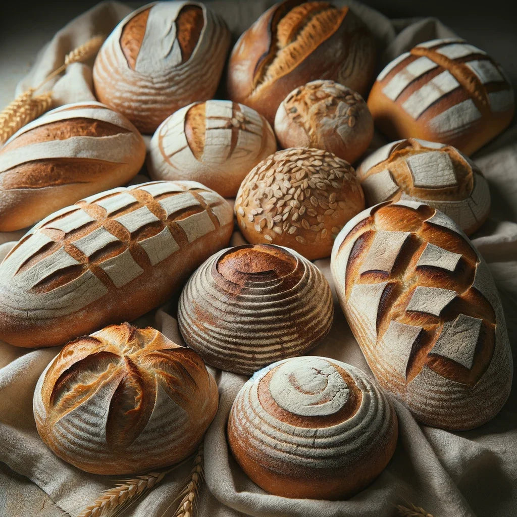 Artisan Bread Array Canvas