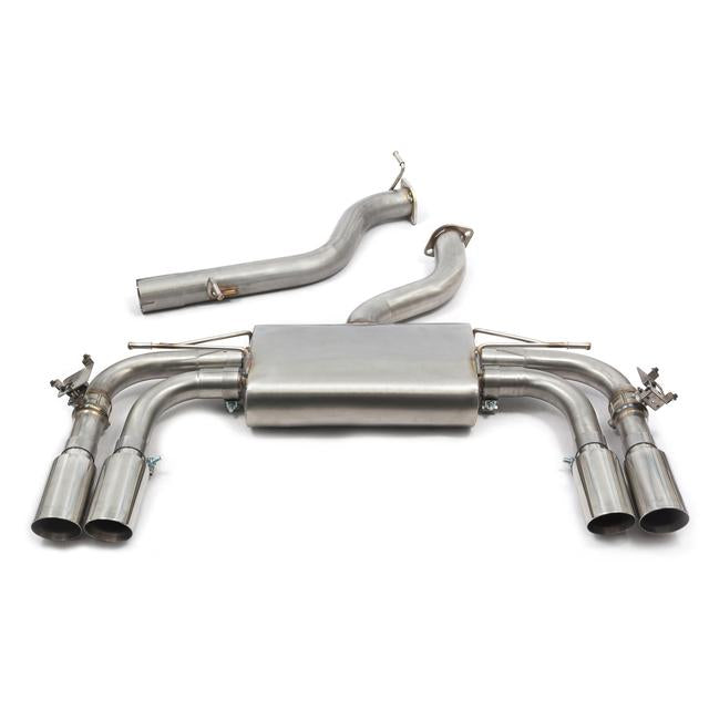 Cobra Exhausts - Audi S3 (8V Facelift) (19-20) (GPF Models) Saloon (Valved) GPF Back Performance Exhaust