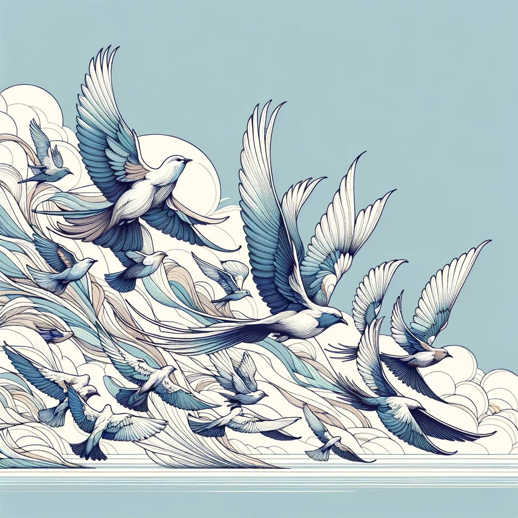 Avian Elegance Canvas