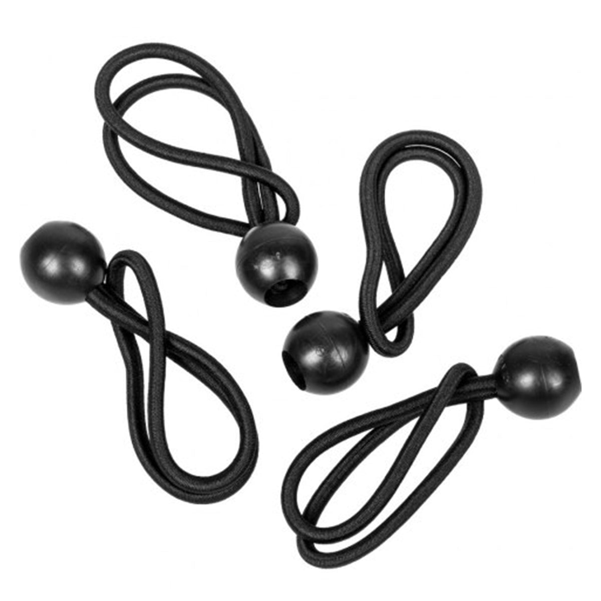 Green S-Grade Tarpaulin with 10 x 6" Bungee Balls (Black)