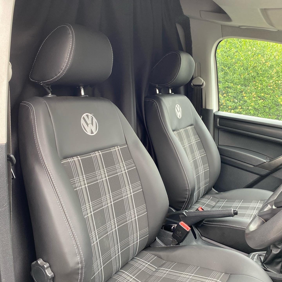 For Vauxhall Vivaro Cab Divider Curtain Kit with Rail Premium Quality - Van-X