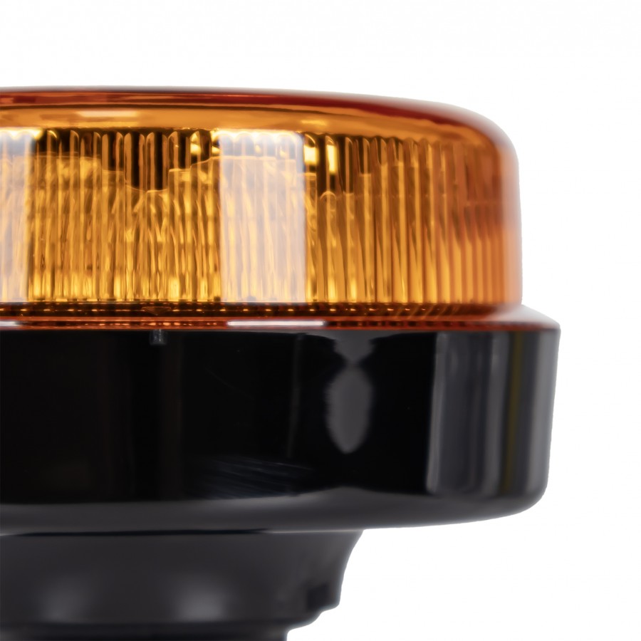 Truck LED ECE R65 LED Low Profile Flashing Beacon Amber - Flexi DIN