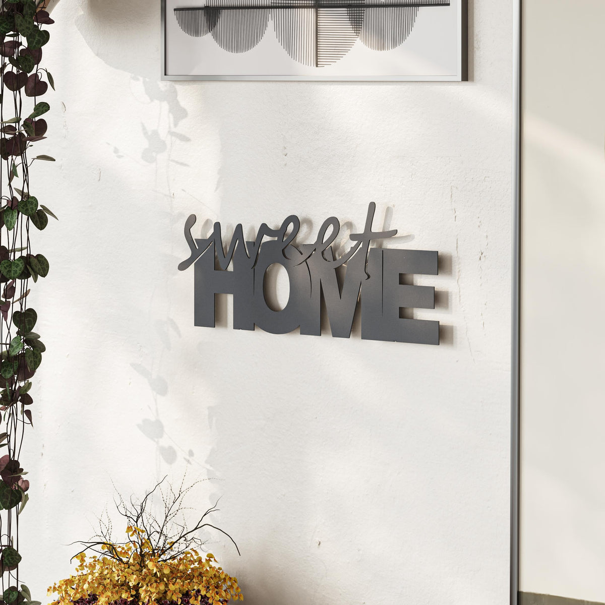 Metal Decorative Sweet Home
