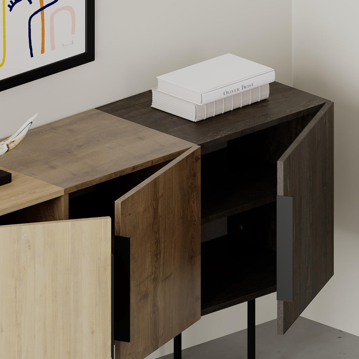 Tontini Console Sideboard Display Unit
