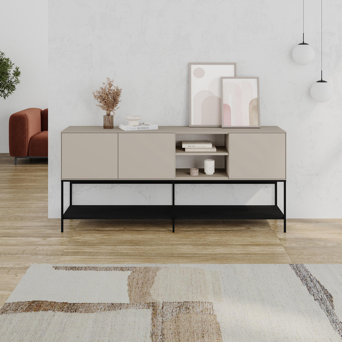 Amira Console Table – 180cm – Modern Sideboard & Storage Unit