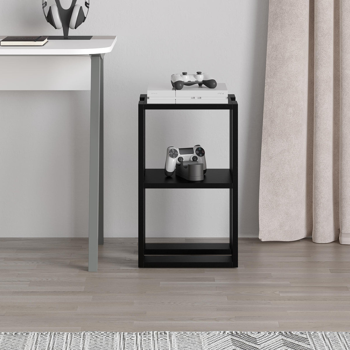 Lonie Modern Bedside Table Bedroom Furniture Width 34cm