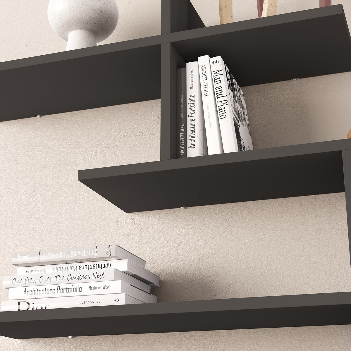 Leo Modern Floating Shelf Tall 80.5cm