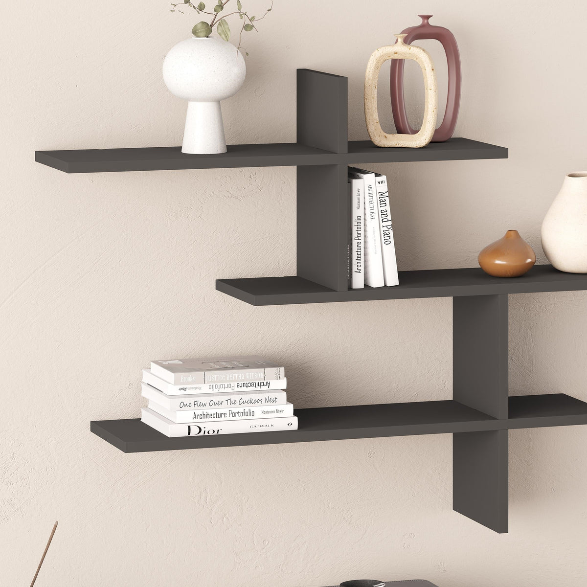 Leo Modern Floating Shelf Tall 80.5cm
