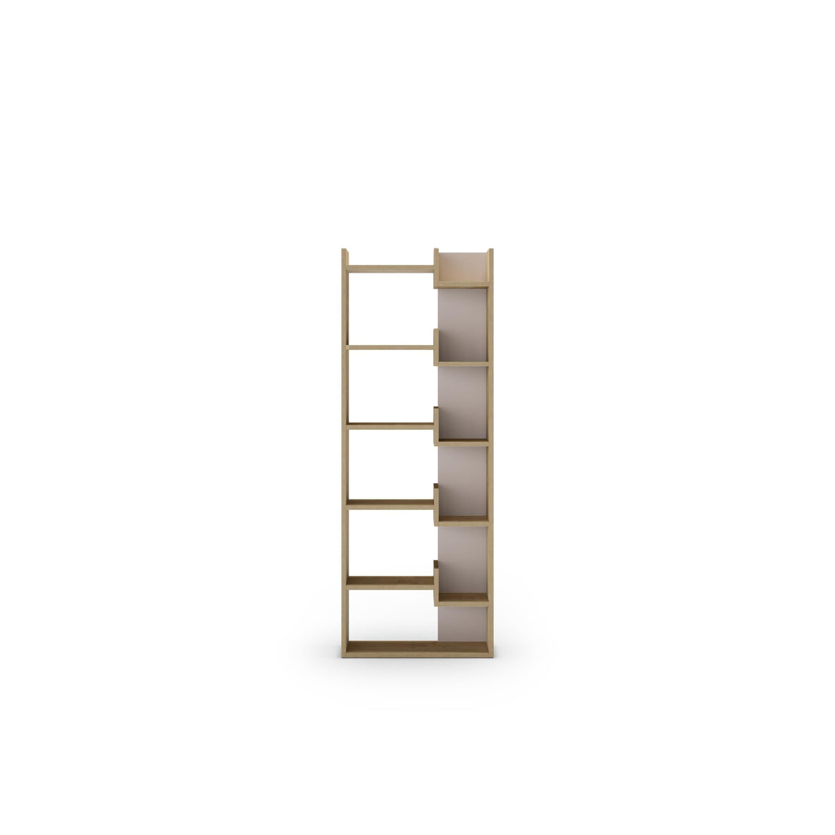 Oppa Modern Bookcase Display Unit Tall 162.4cm