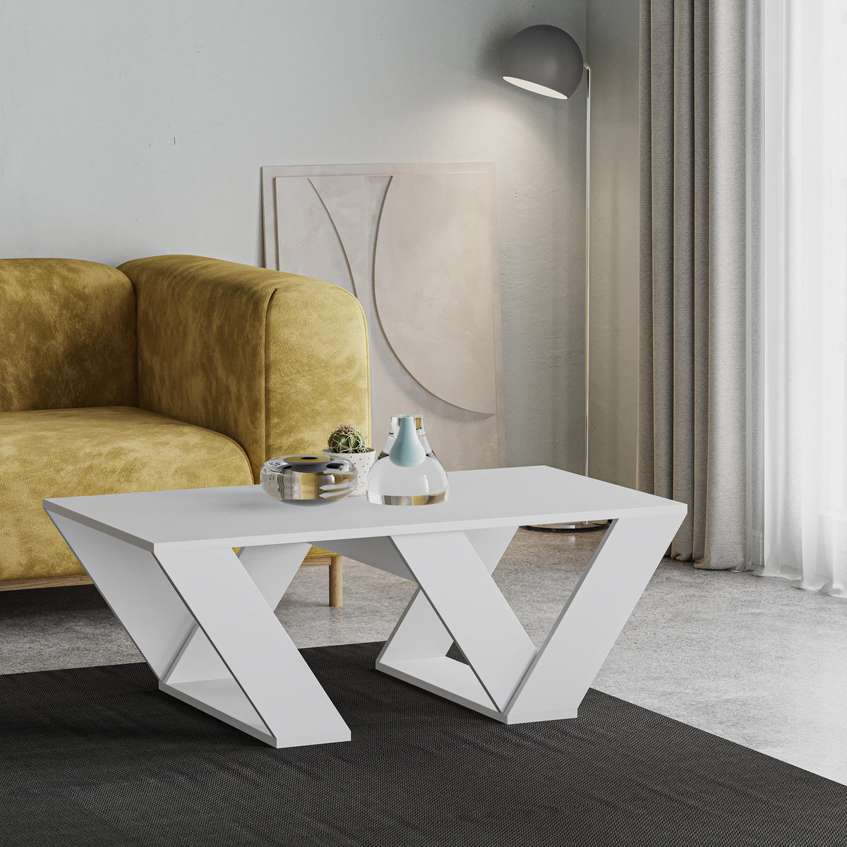 Pipra Modern Coffee Table Multipurpose H 40cm