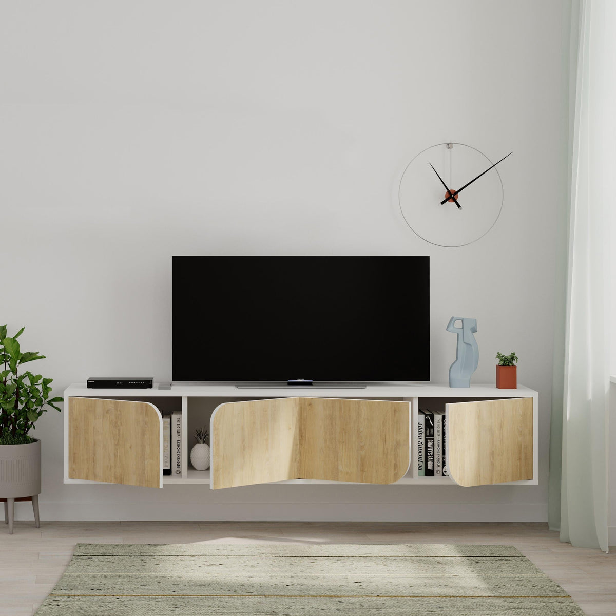 Spark Modern Floating Tv Stand