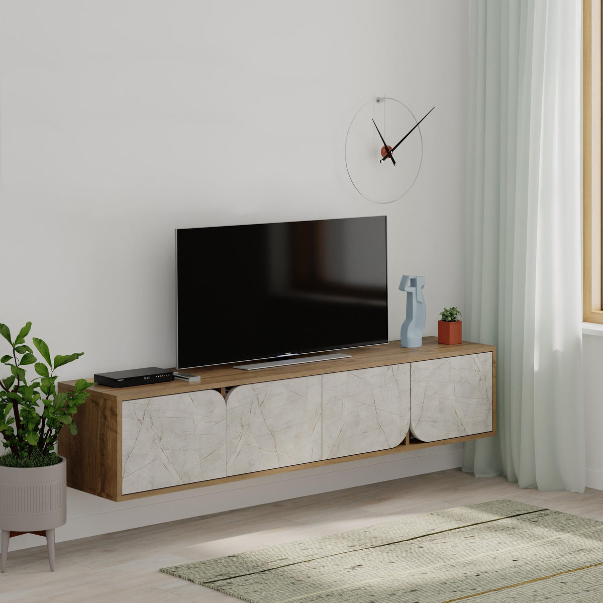 Spark Modern Floating Tv Stand