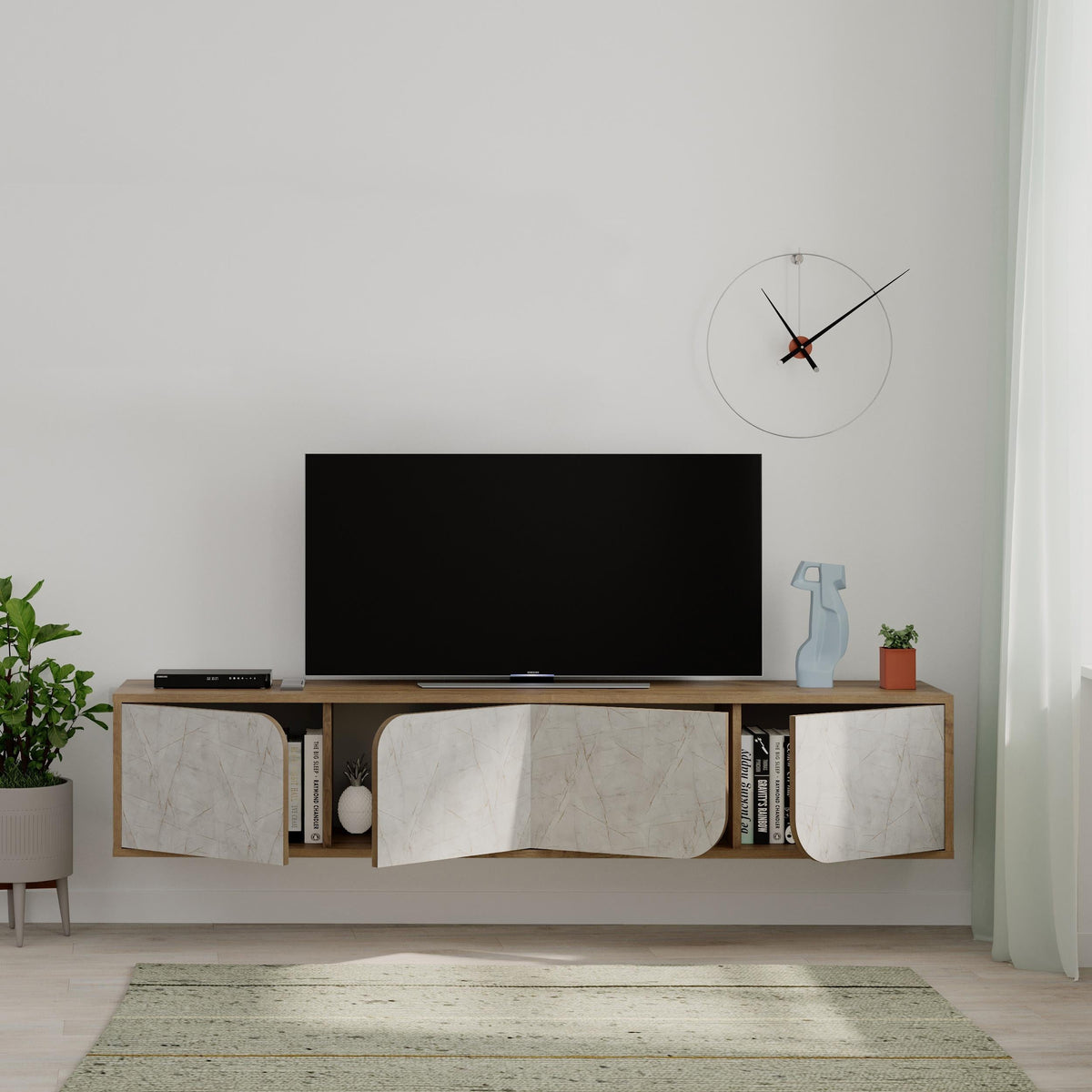 Spark Modern Floating Tv Stand