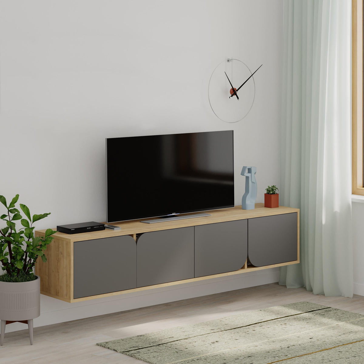 Spark Modern Floating Tv Stand