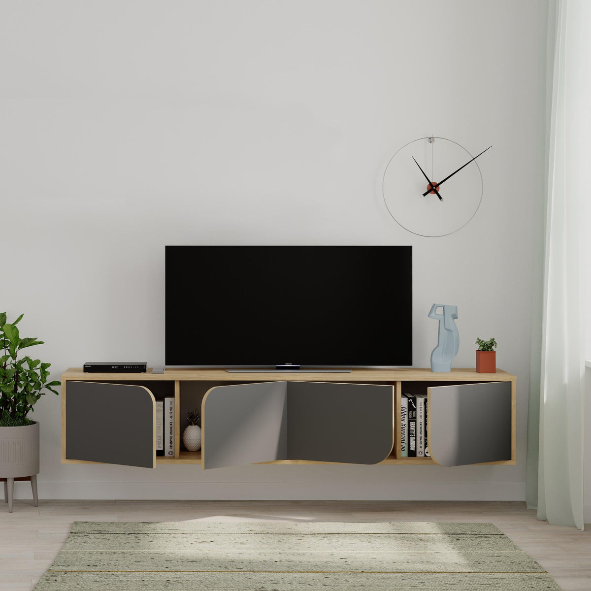 Spark Modern Floating Tv Stand