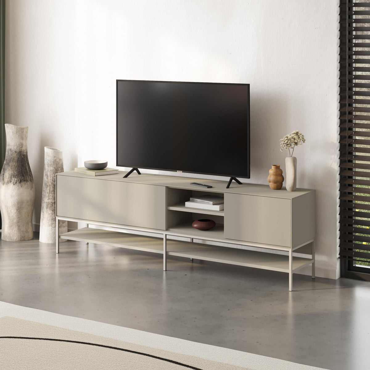 Amira TV Unit – Modern TV Stand with Storage – Multiple Colours