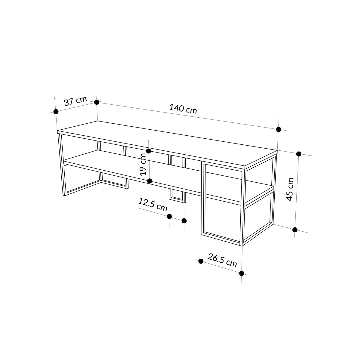 Black Friday Tv Unit 140 cm
