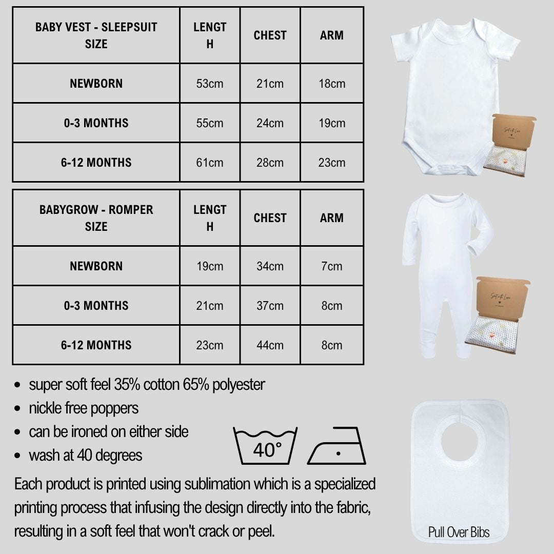 Personalised Best Dada Baby Grow, Vest or Bib with Name