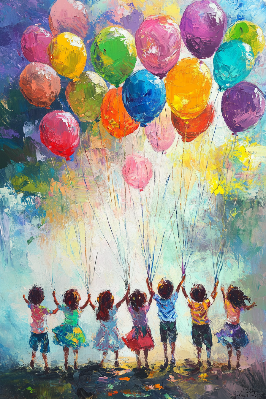 Balloon Dreams Canvas