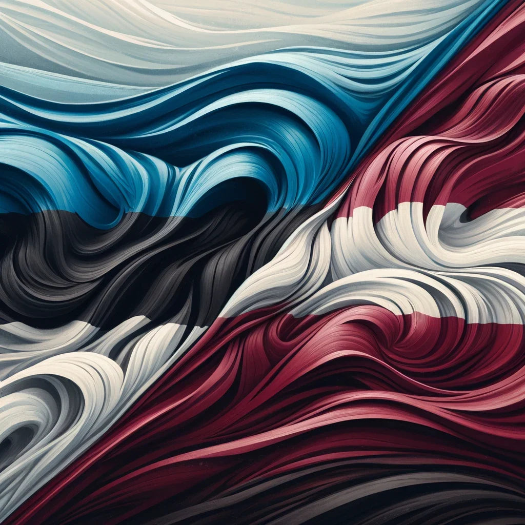 Baltic Waves Canvas