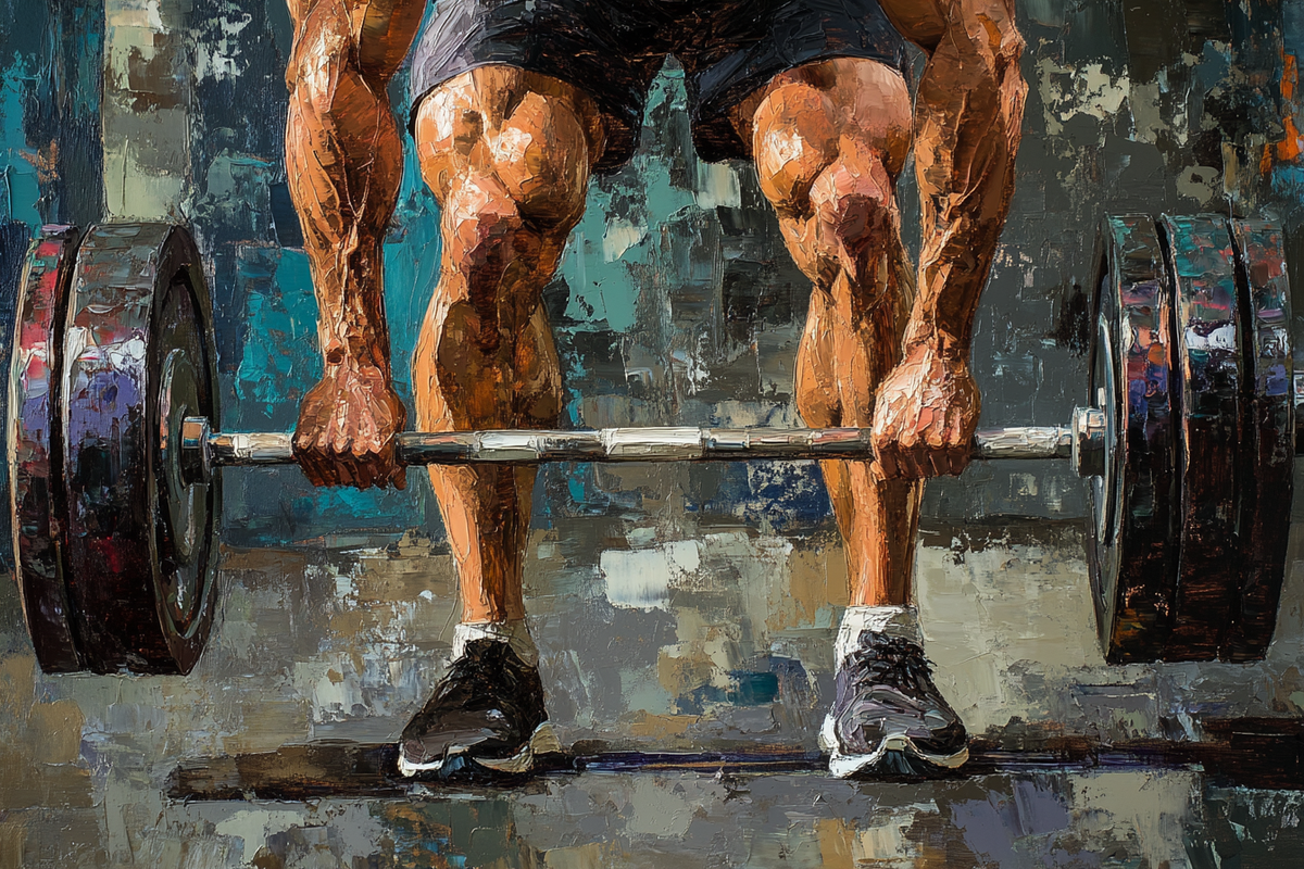Barbell Focus Canvas