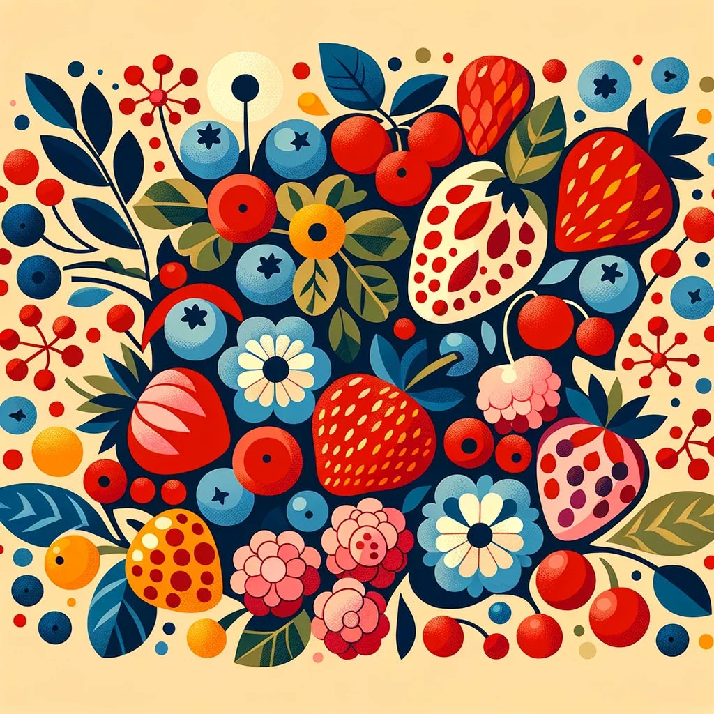 Berry Medley Canvas