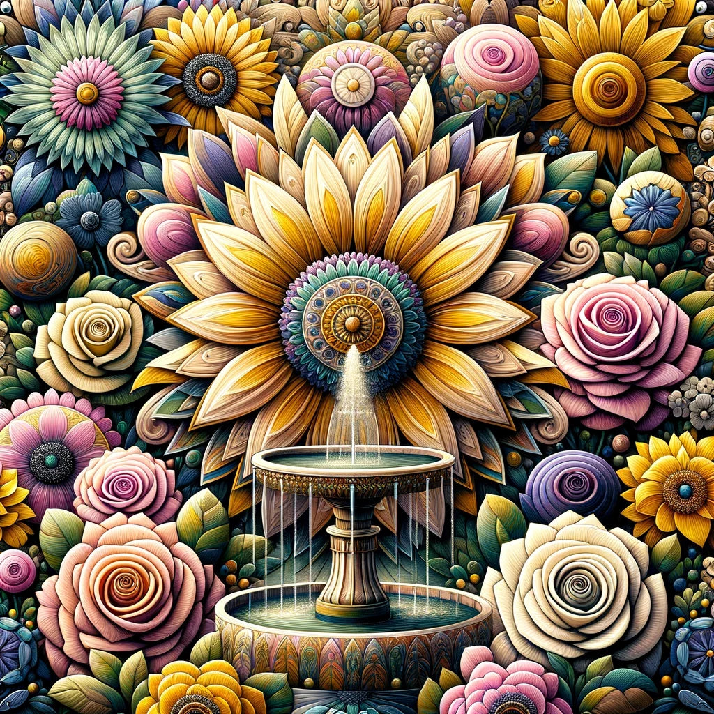Blossom Tapestry Canvas