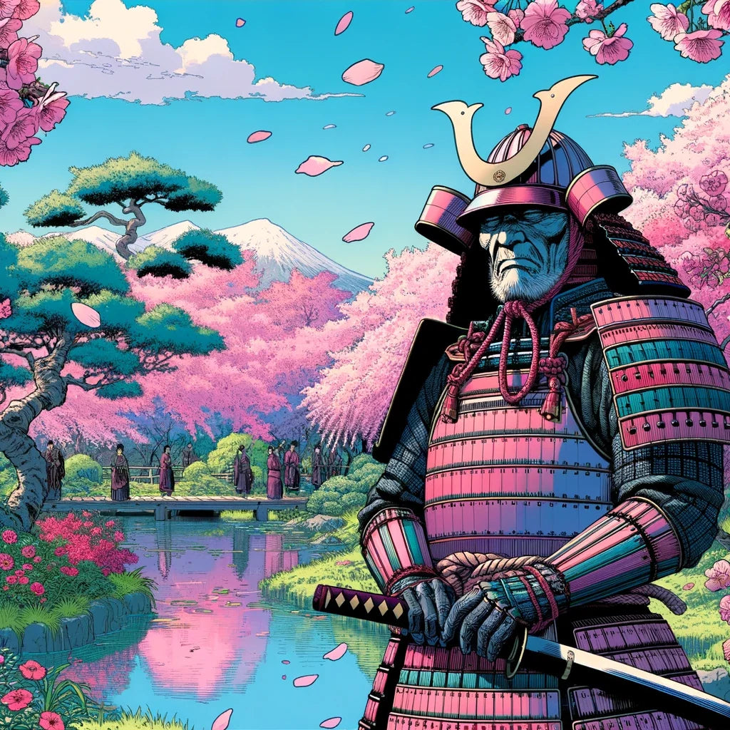 Blossom Warrior Canvas