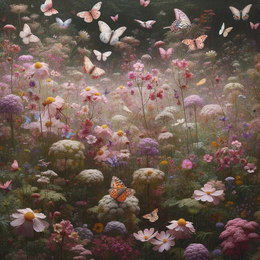 Butterfly Haven Canvas