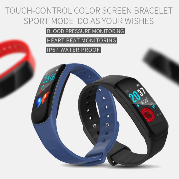 H29 1.14 inches IPS Color Screen Smart Bracelet IP67 Waterproof, Support Step Counting / Call Reminder / Heart Rate Monitoring / Sleep Monitoring
