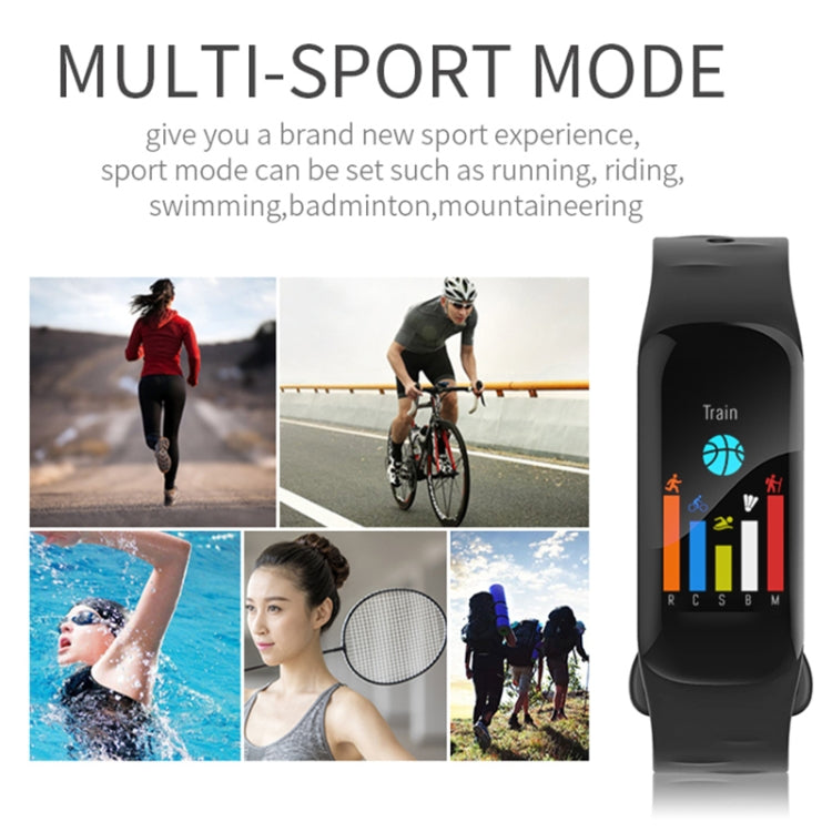 H29 1.14 inches IPS Color Screen Smart Bracelet IP67 Waterproof, Support Step Counting / Call Reminder / Heart Rate Monitoring / Sleep Monitoring